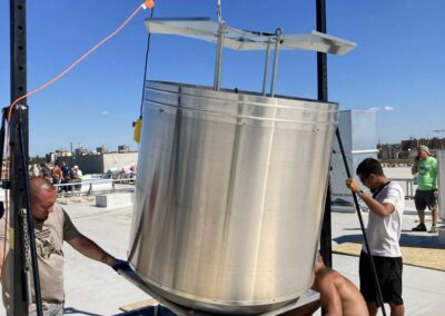 Légtechnikai gépek deponálása